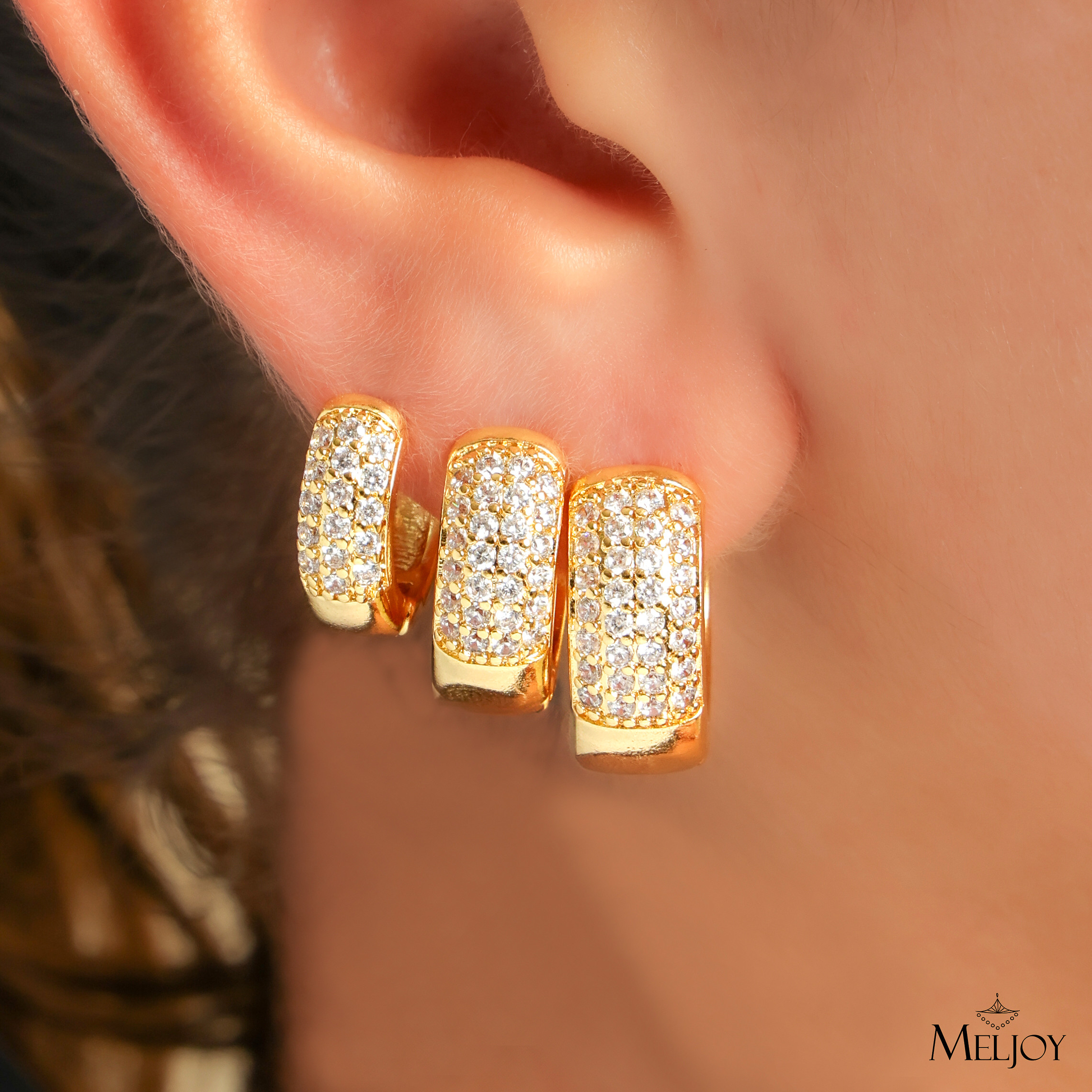 TRIO DE ARGOLAS LUCIANA