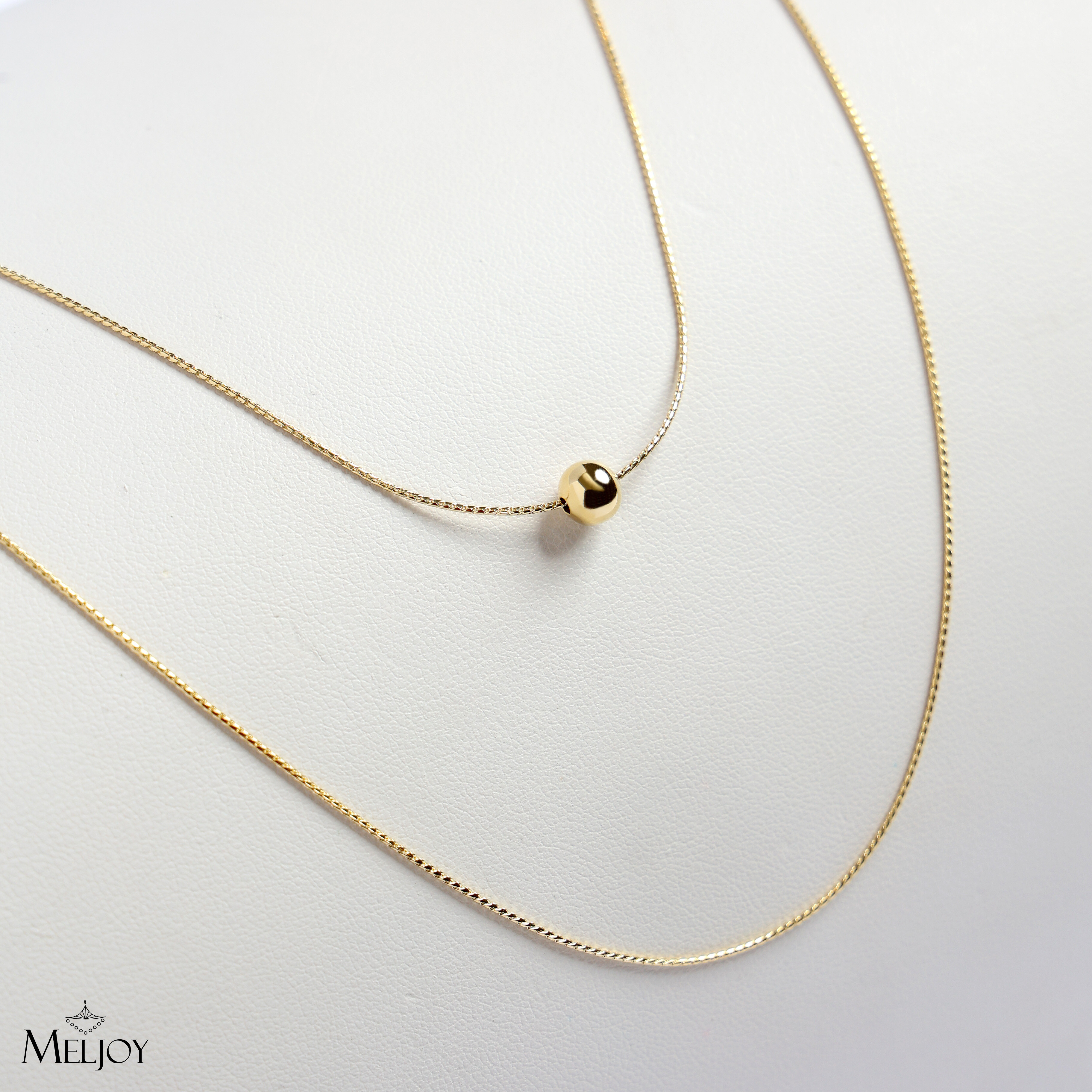 COLAR DUPLO COM BOLINHA