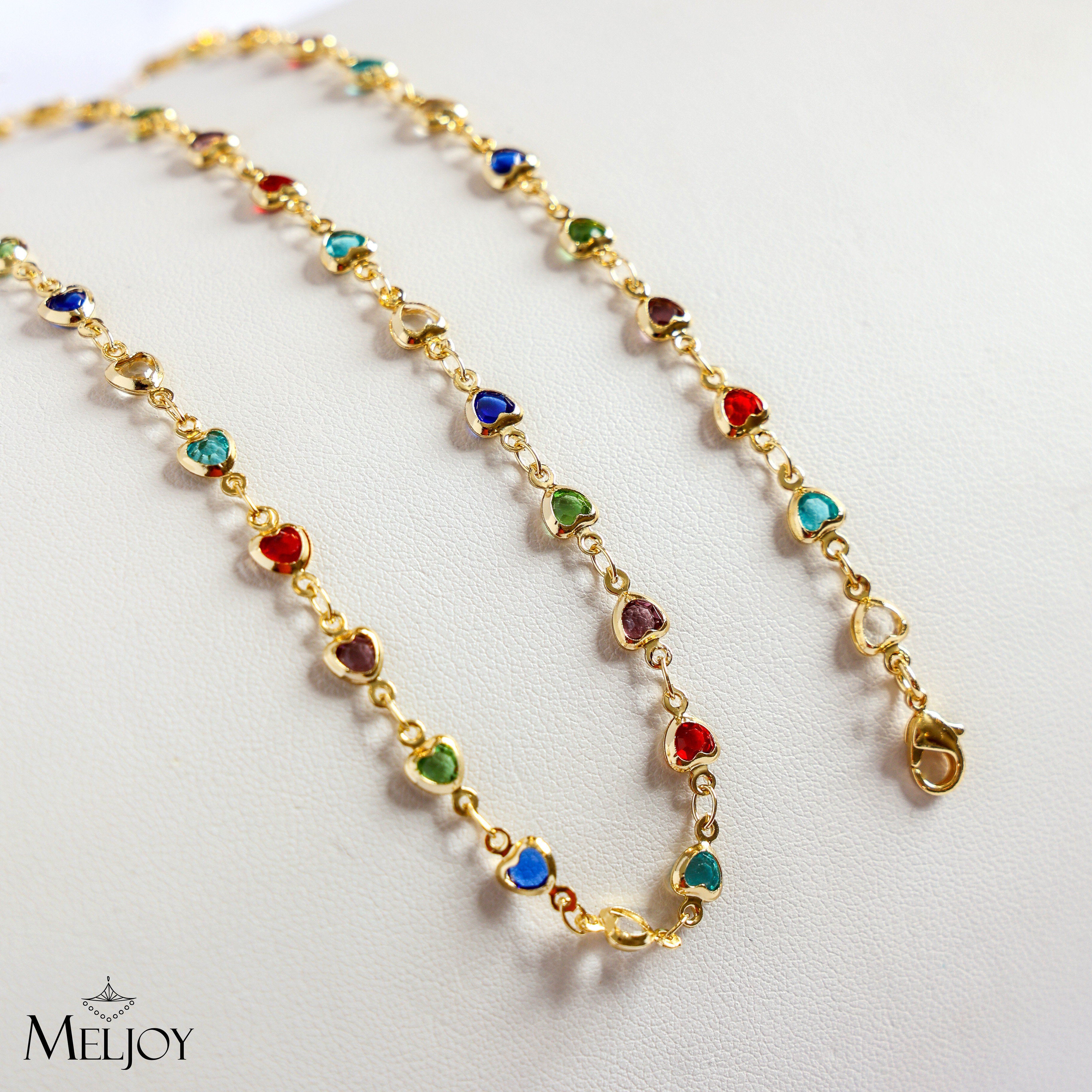 CONJUNTO COLORIDO DE CORAÇÃO