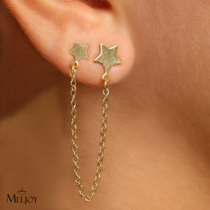 BRINCO DUPLO ESTRELA