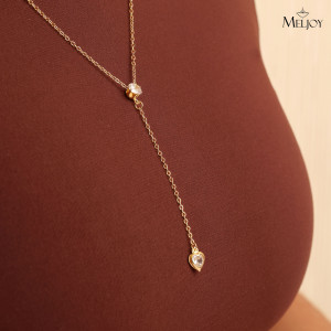 COLAR GRAVATINHA CORAÇÃO E PONTO DE LUZ