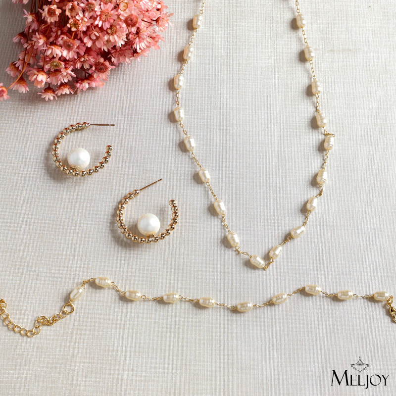 CONJUNTO PÉROLAS BARROCAS