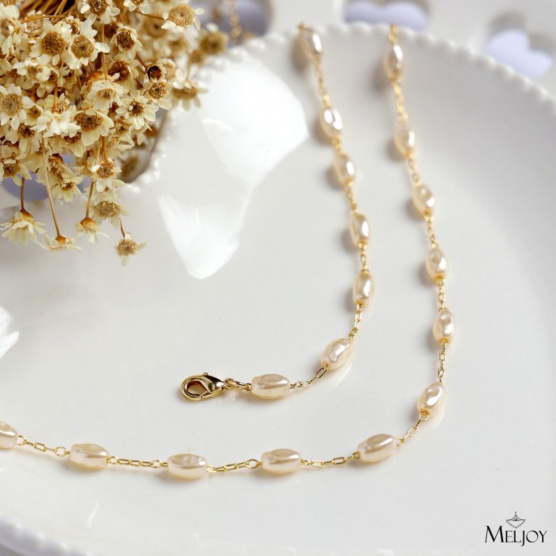 CHOKER DE PÉROLA BARROCA
